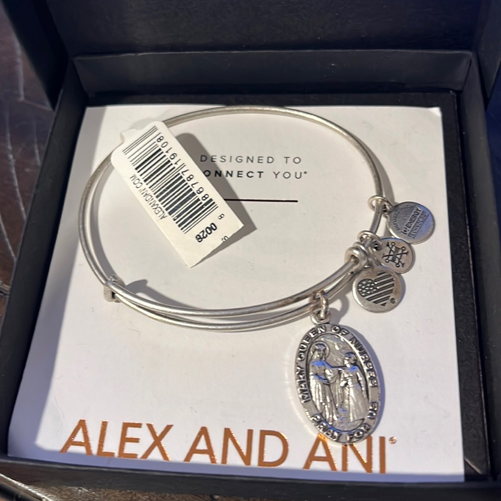 Alex and ani nurses bangle
